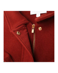 Blouson en laine - Bordeaux Délavé