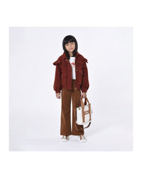 Blouson en laine - Bordeaux