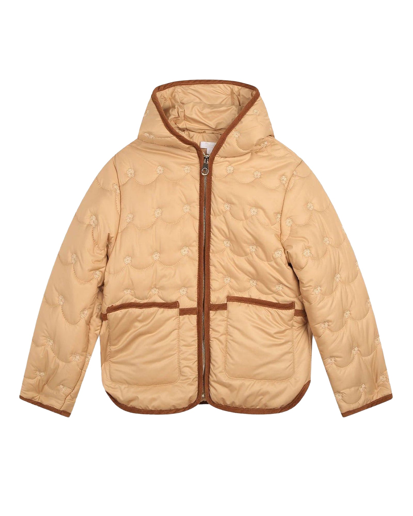 Quilted jacket - Praline