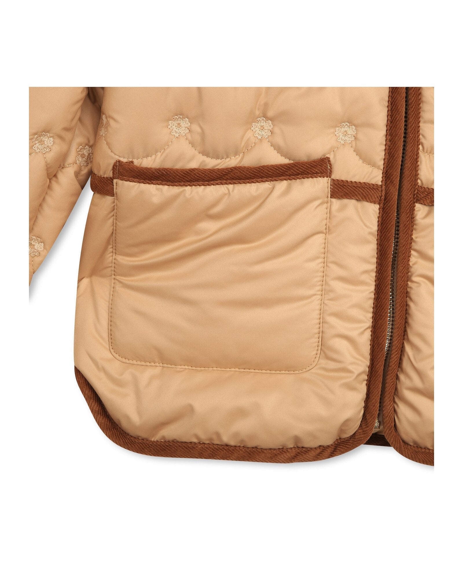 Quilted jacket - Praline
