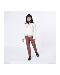 Blouson en polaire - Craie