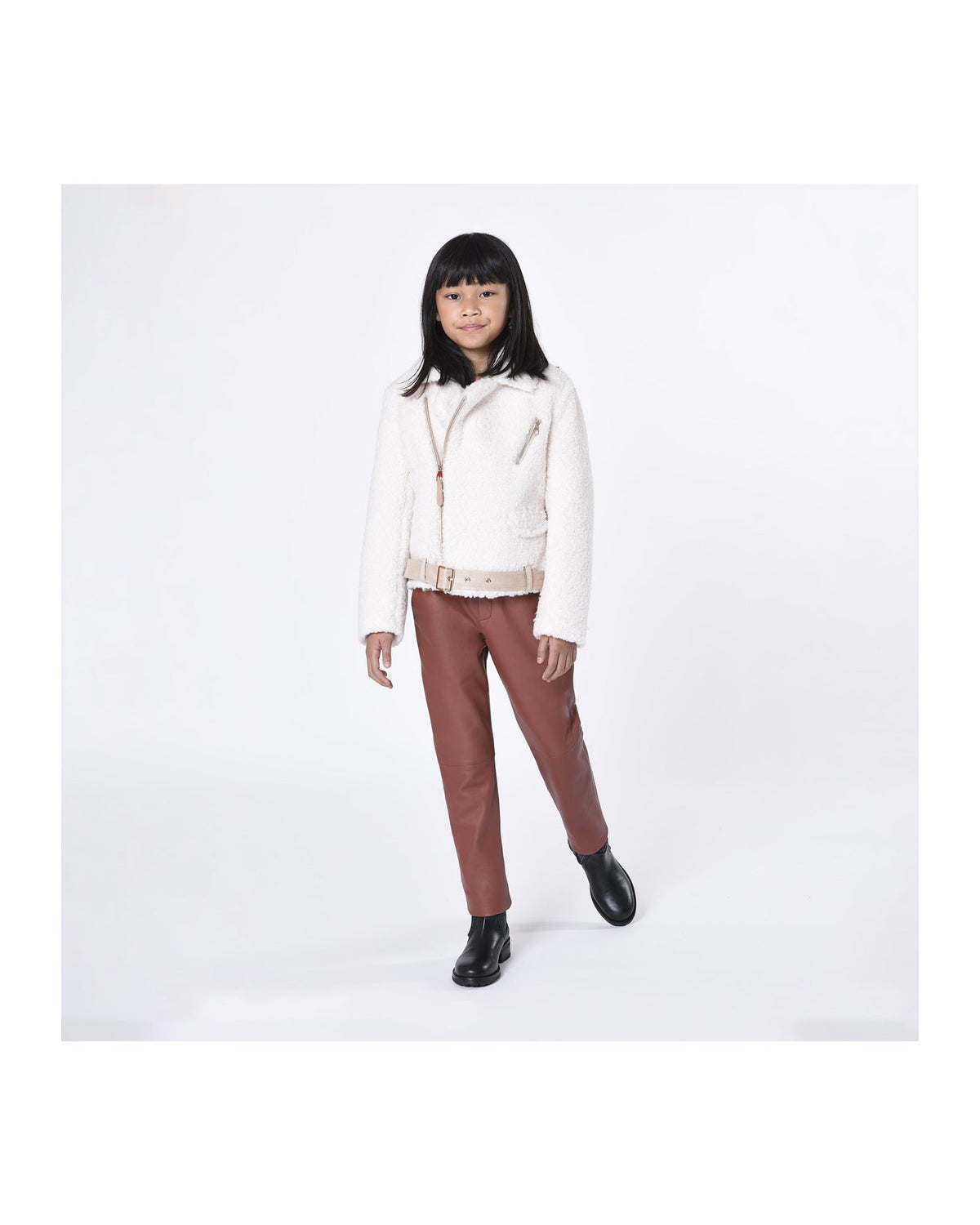 Blouson en polaire - Craie