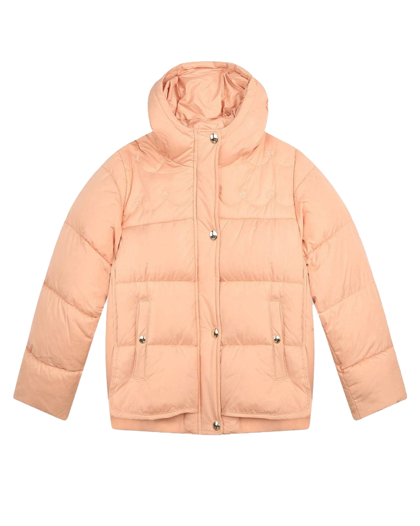 Quilted short padded jacket - Bois de Rose