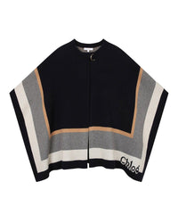 Veste en tricot - Bleu Amiral
