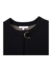 Veste en tricot - Bleu Amiral