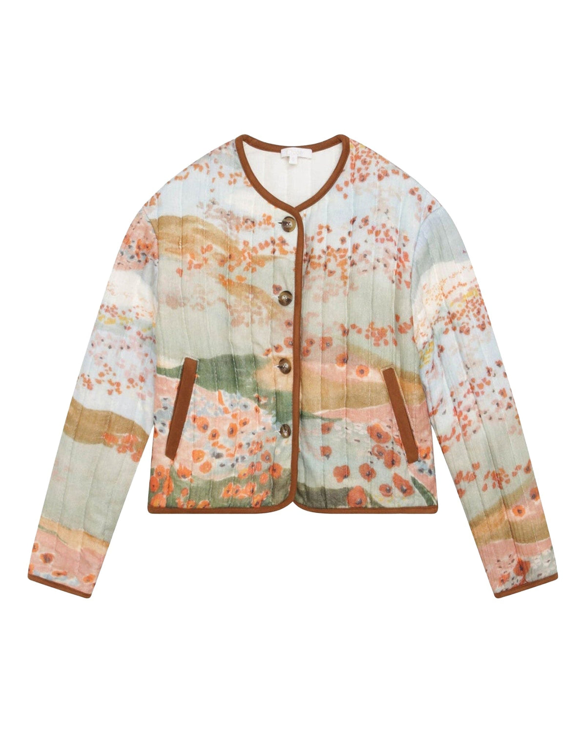 Embroidered wool jacket - Multicoloured