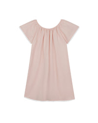 Chemise de nuit en coton - Bois de Rose