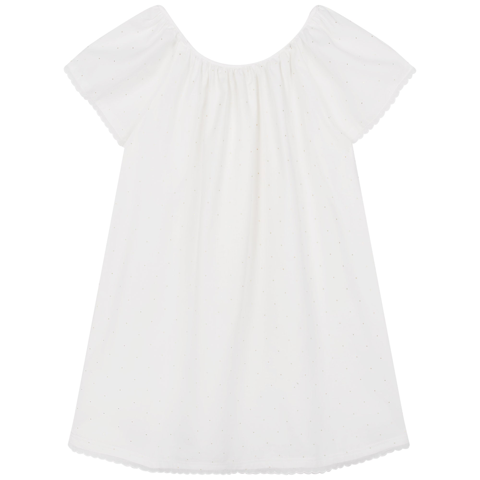 Chemise de nuit en sergé - Offwhite