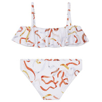 Maillot de bain 2 pièces composé en fibres recyclées - Multico