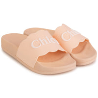 Iconic sandals with Chloé logo - Boudoir