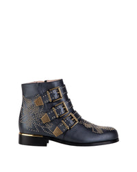 Bottines en cuir - Black