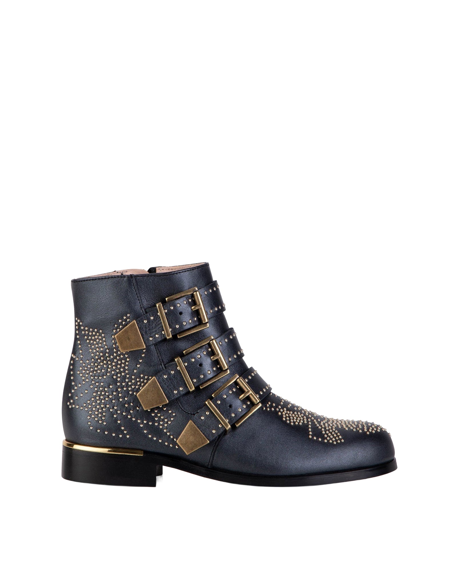 Bottines en cuir - Black