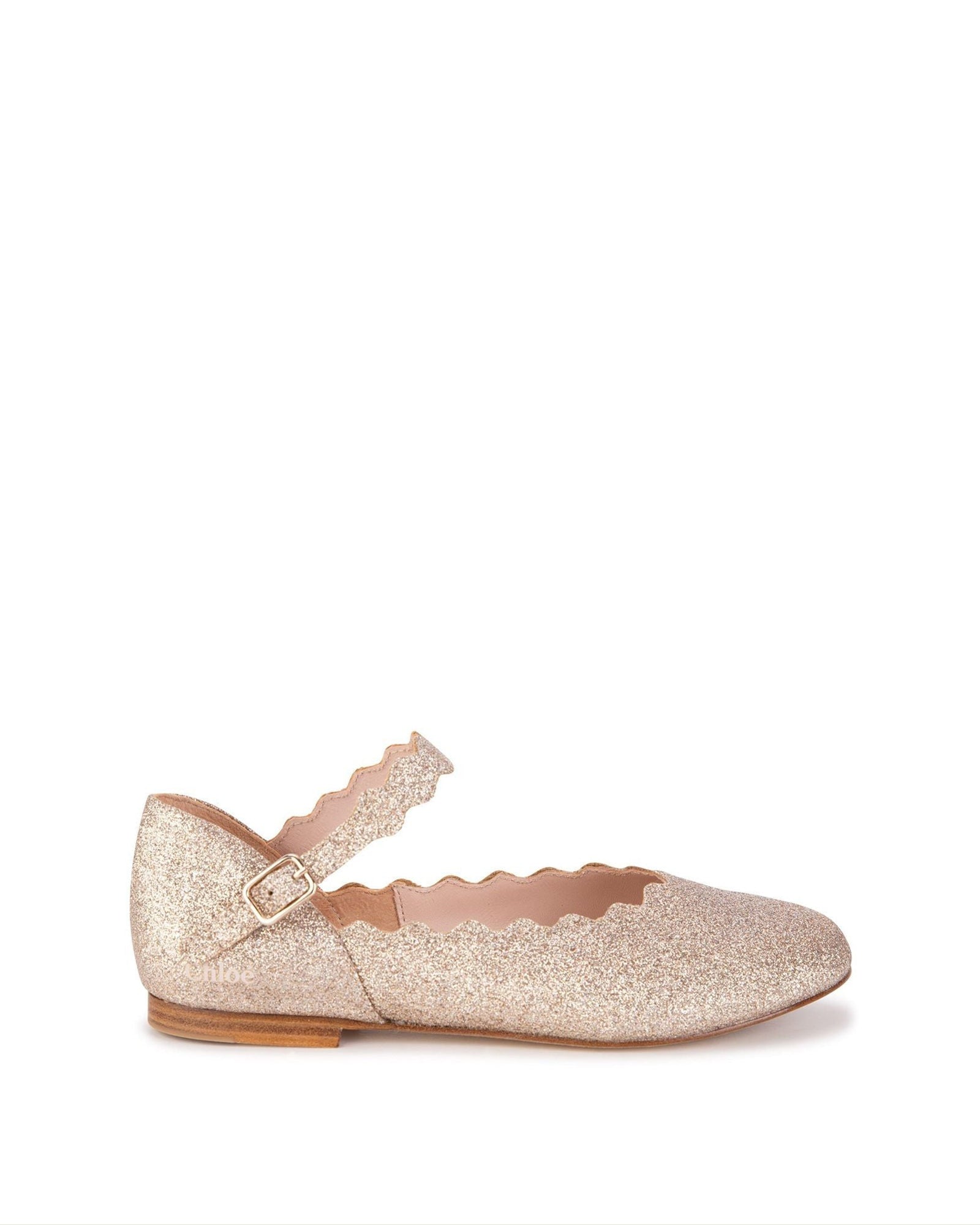 Chaussures de cérémonie en paillettes - New Gold