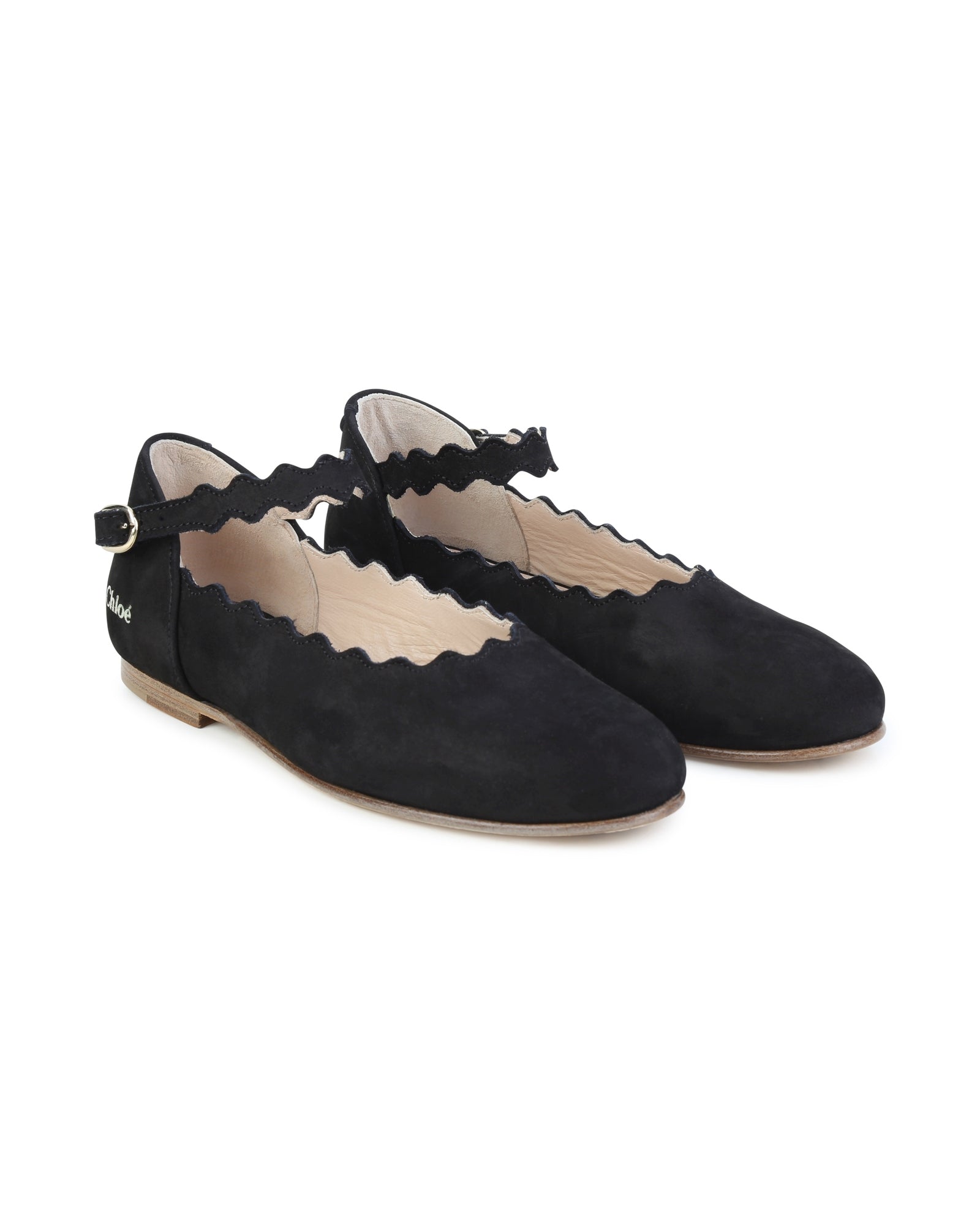 Ballerines en cuir - Black