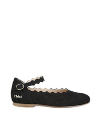 Ballerines en cuir - Black