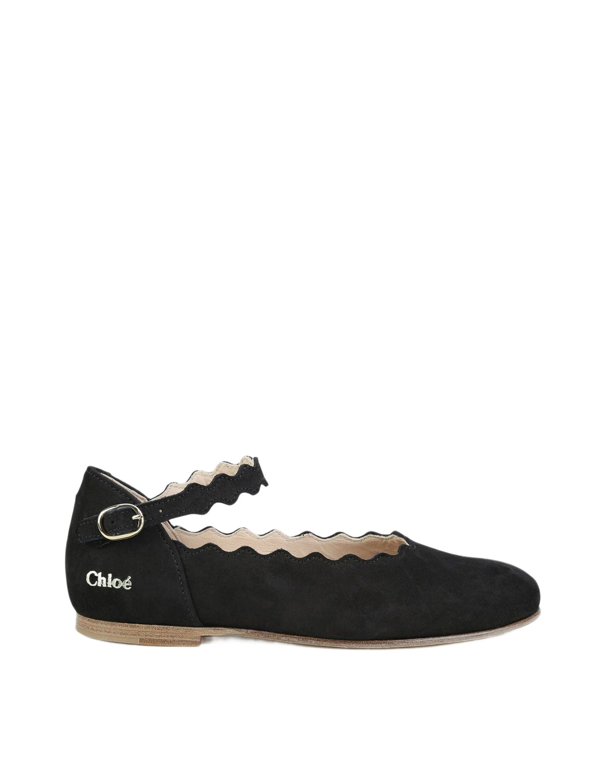 Ballerines en cuir - Black