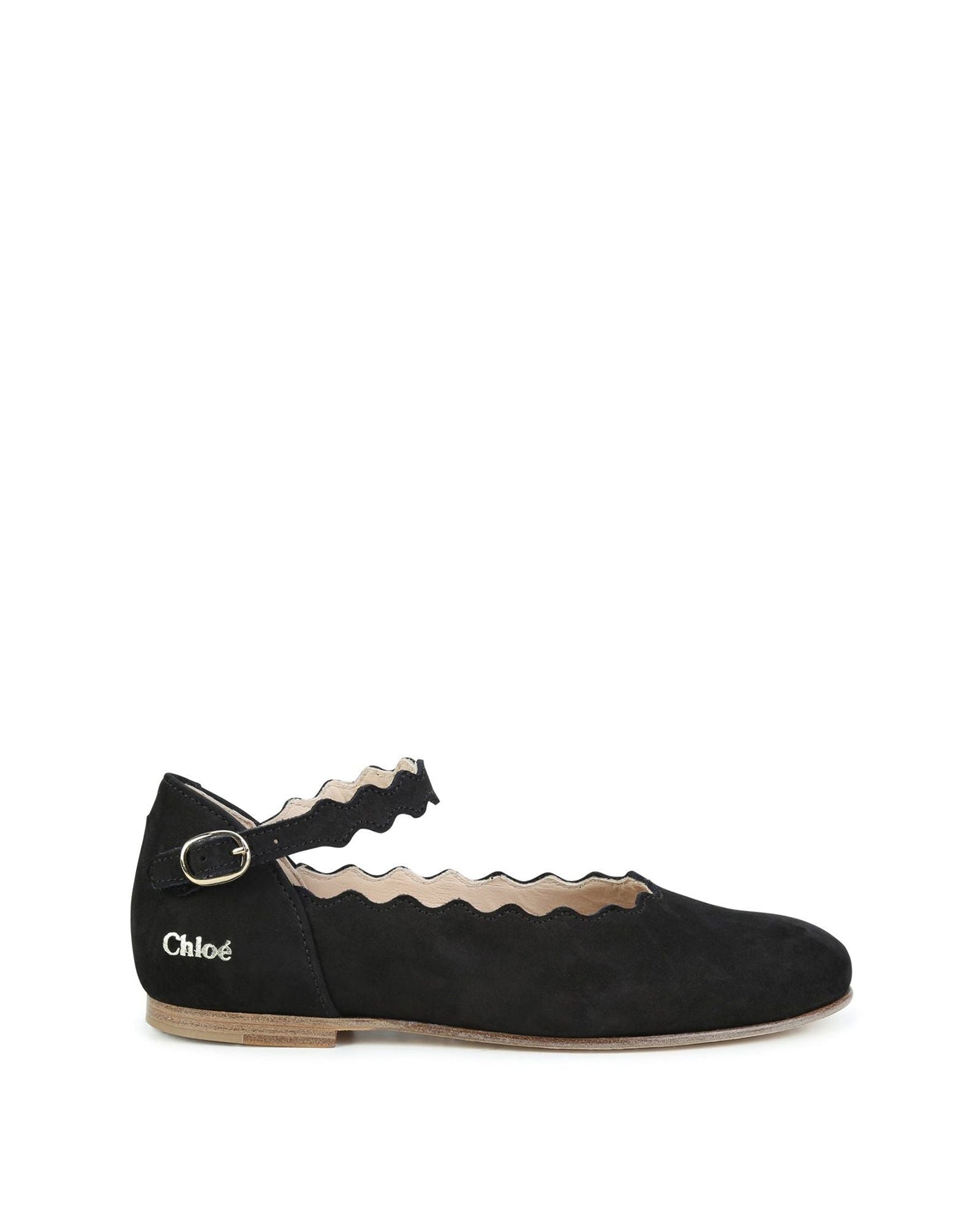Ballerines en cuir - Black