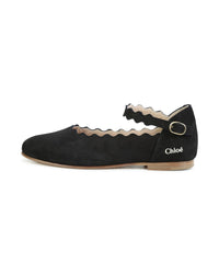 Ballerines en cuir - Black