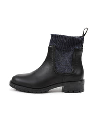 Bottines en cuir - Black