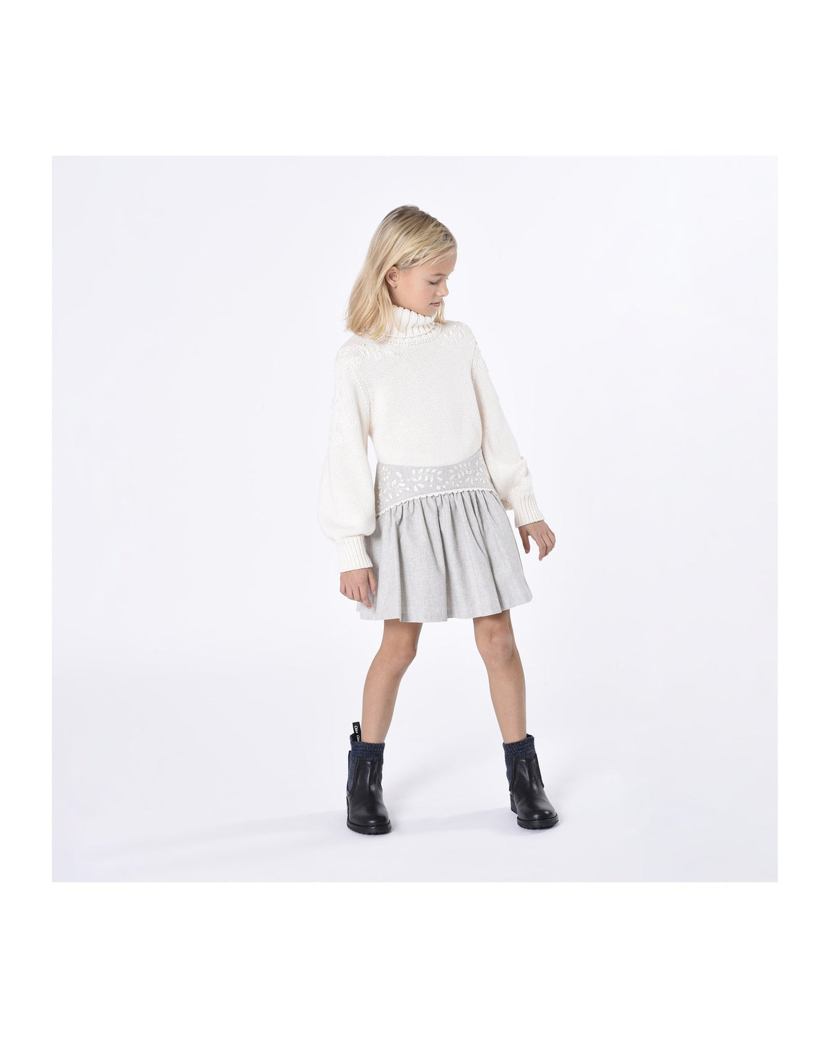 Bottines en cuir - Black