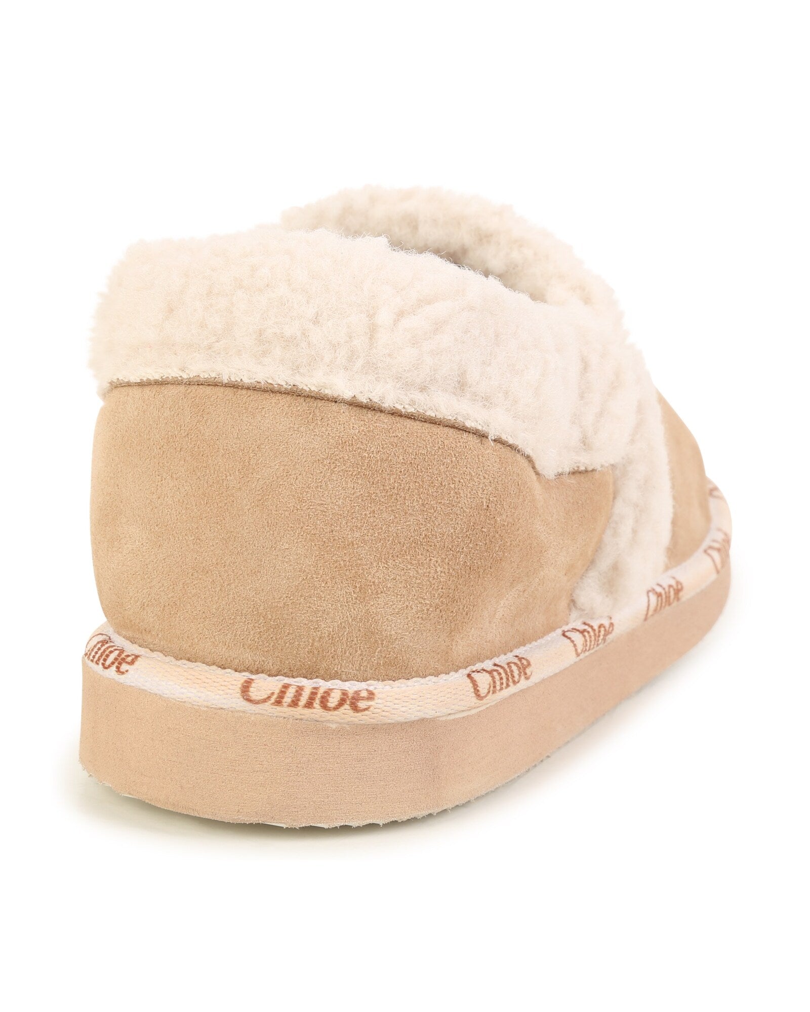Leather slippers - Beige Clair