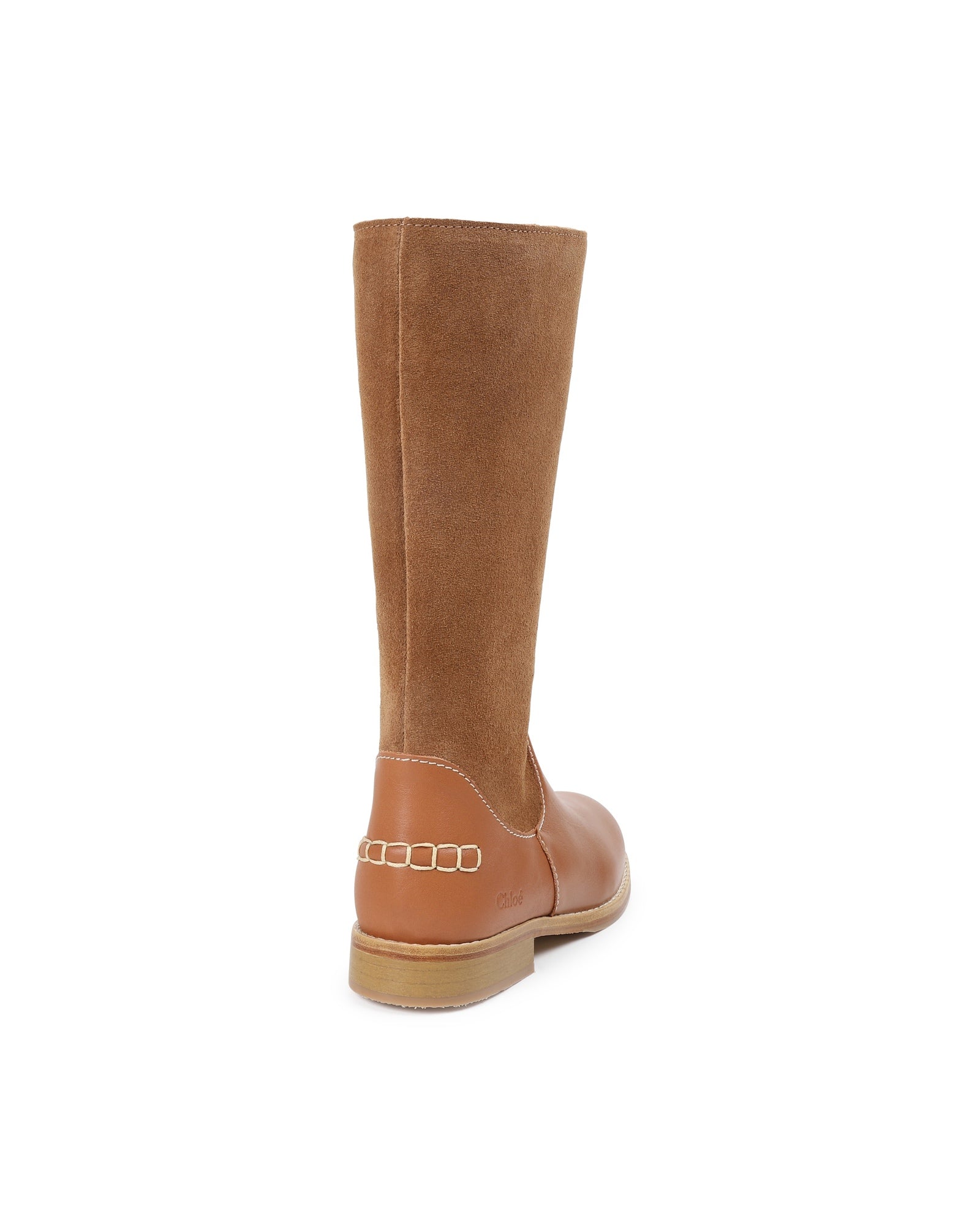 Bottes en cuir - Camel