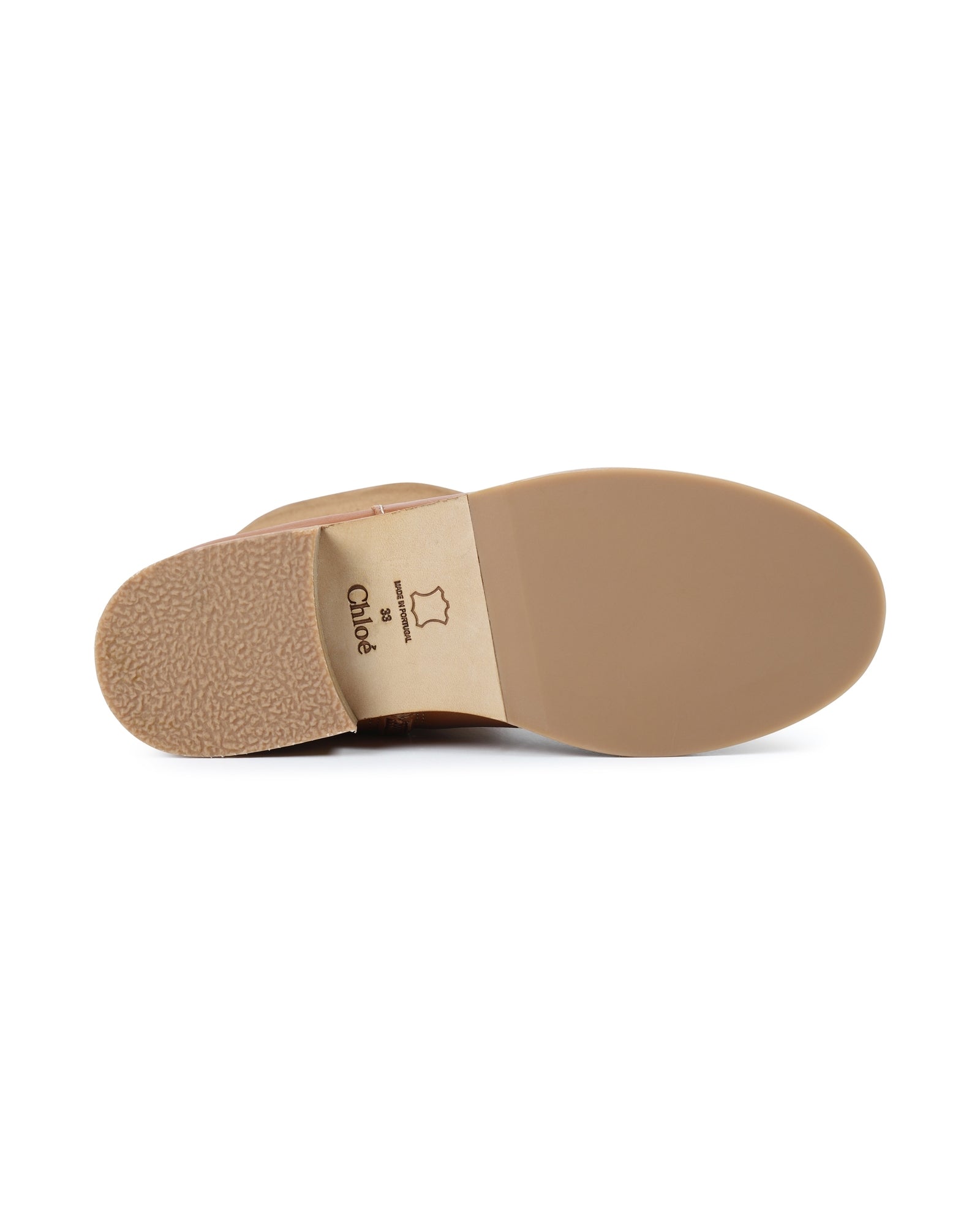 Bottes en cuir - Camel
