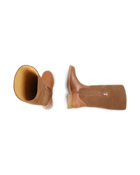 Bottes en cuir - Camel