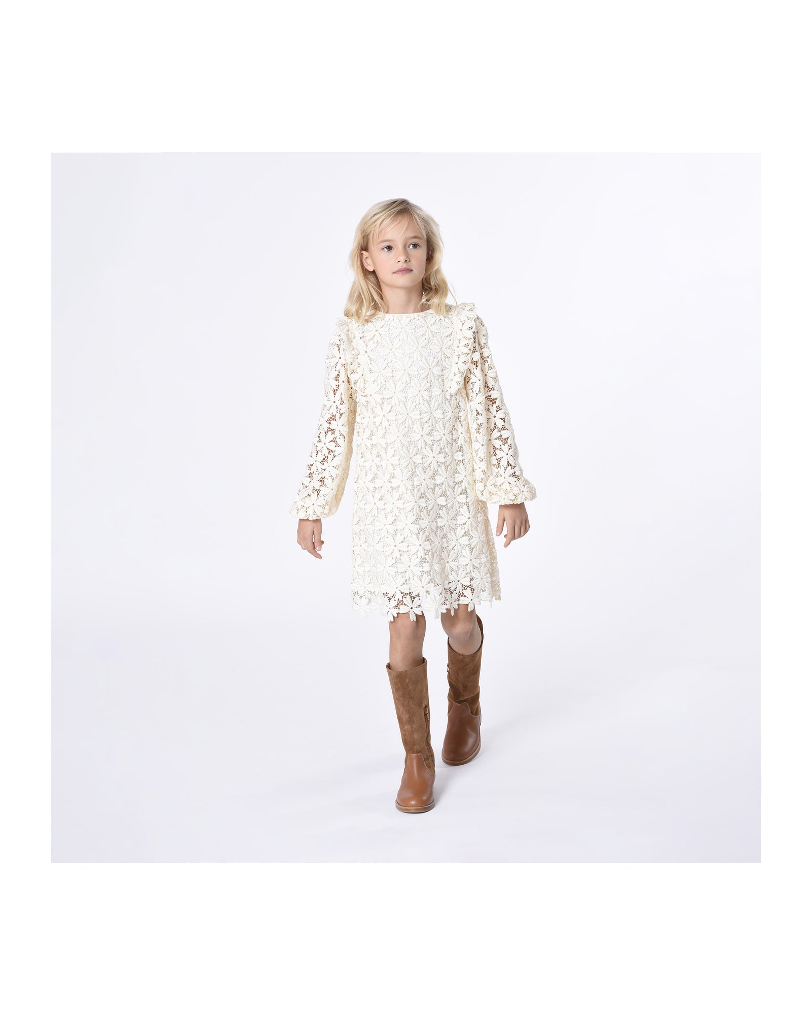 Bottes en cuir - Camel