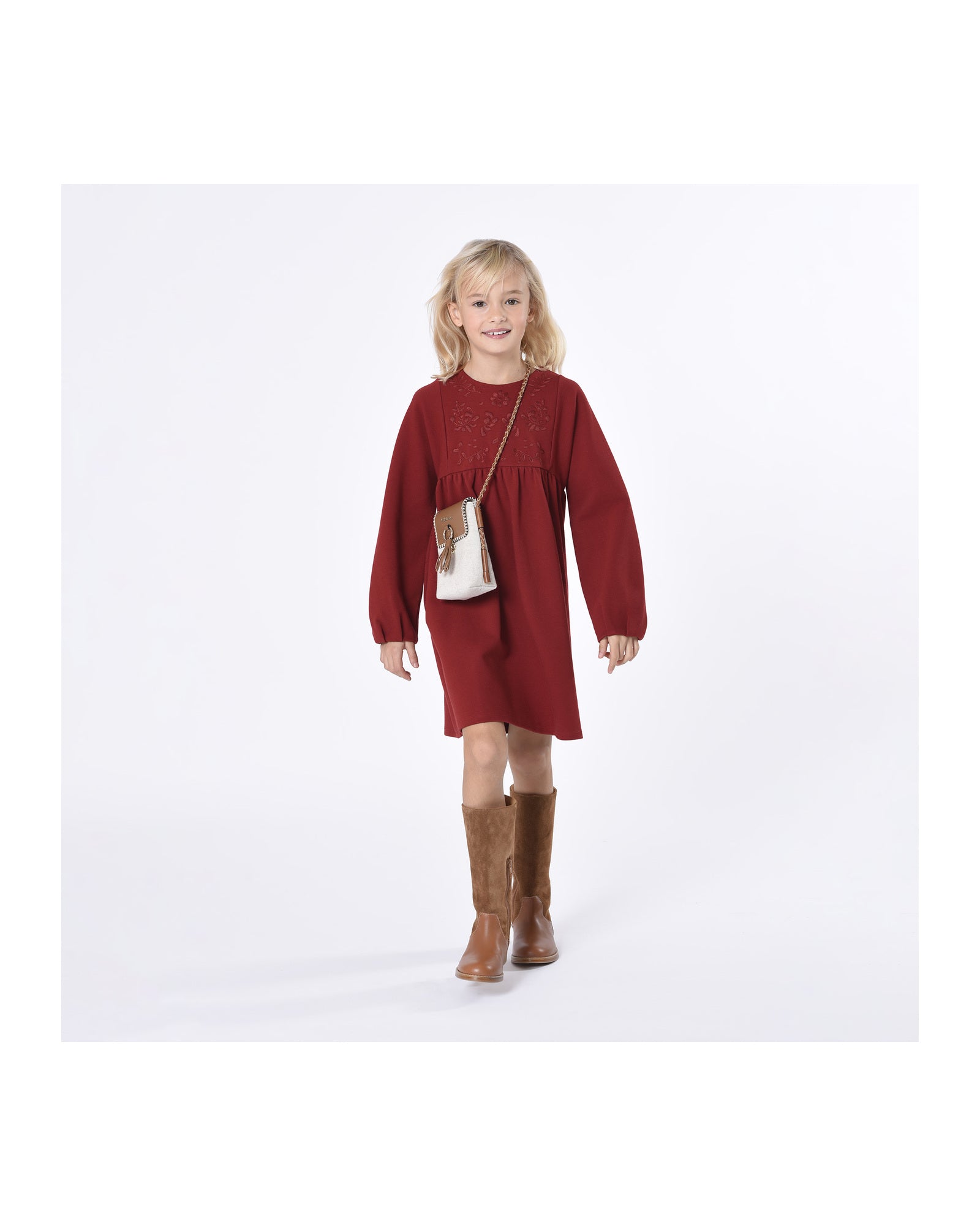 Bottes en cuir - Camel