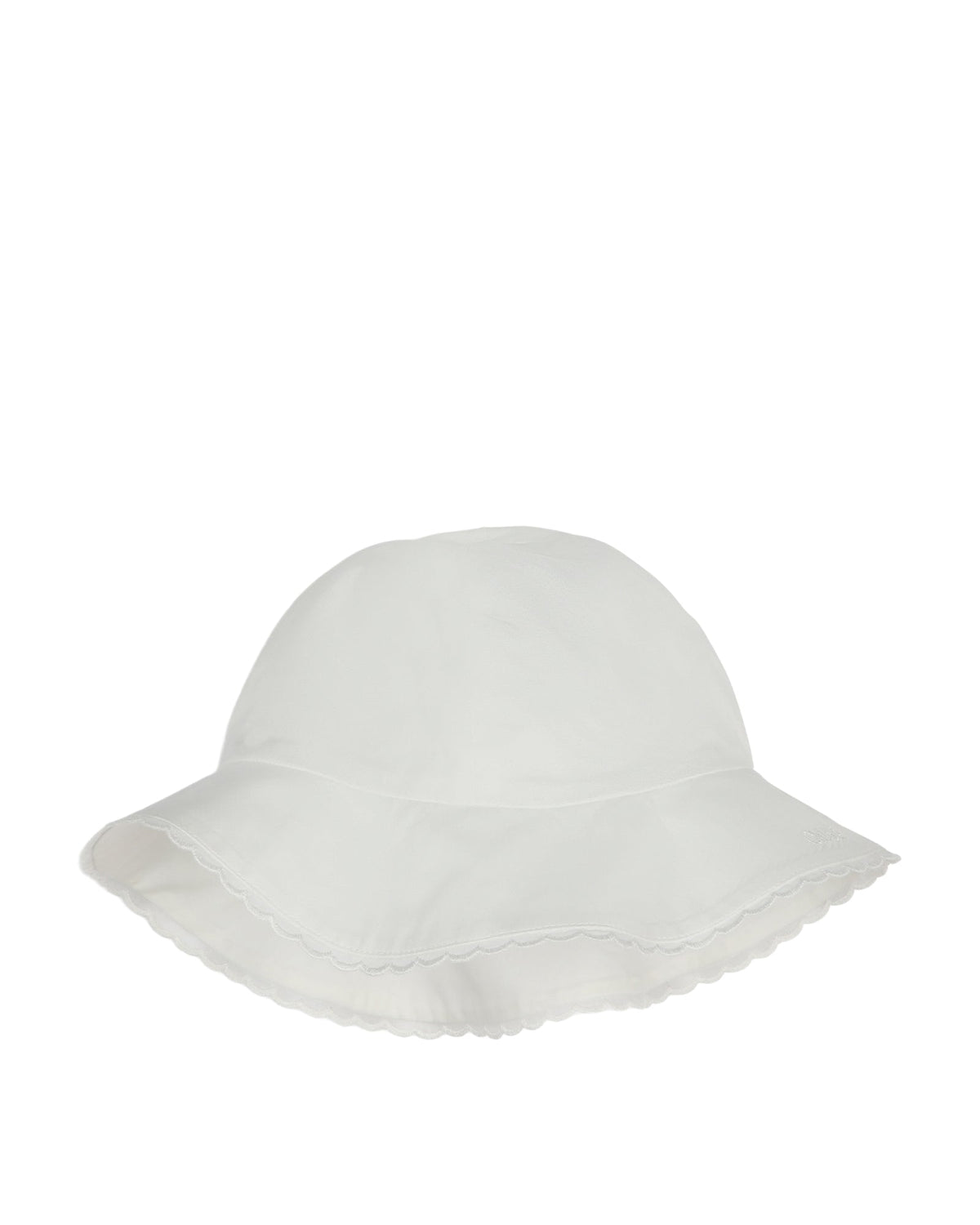 Chapeau à bordure brodée - Off White