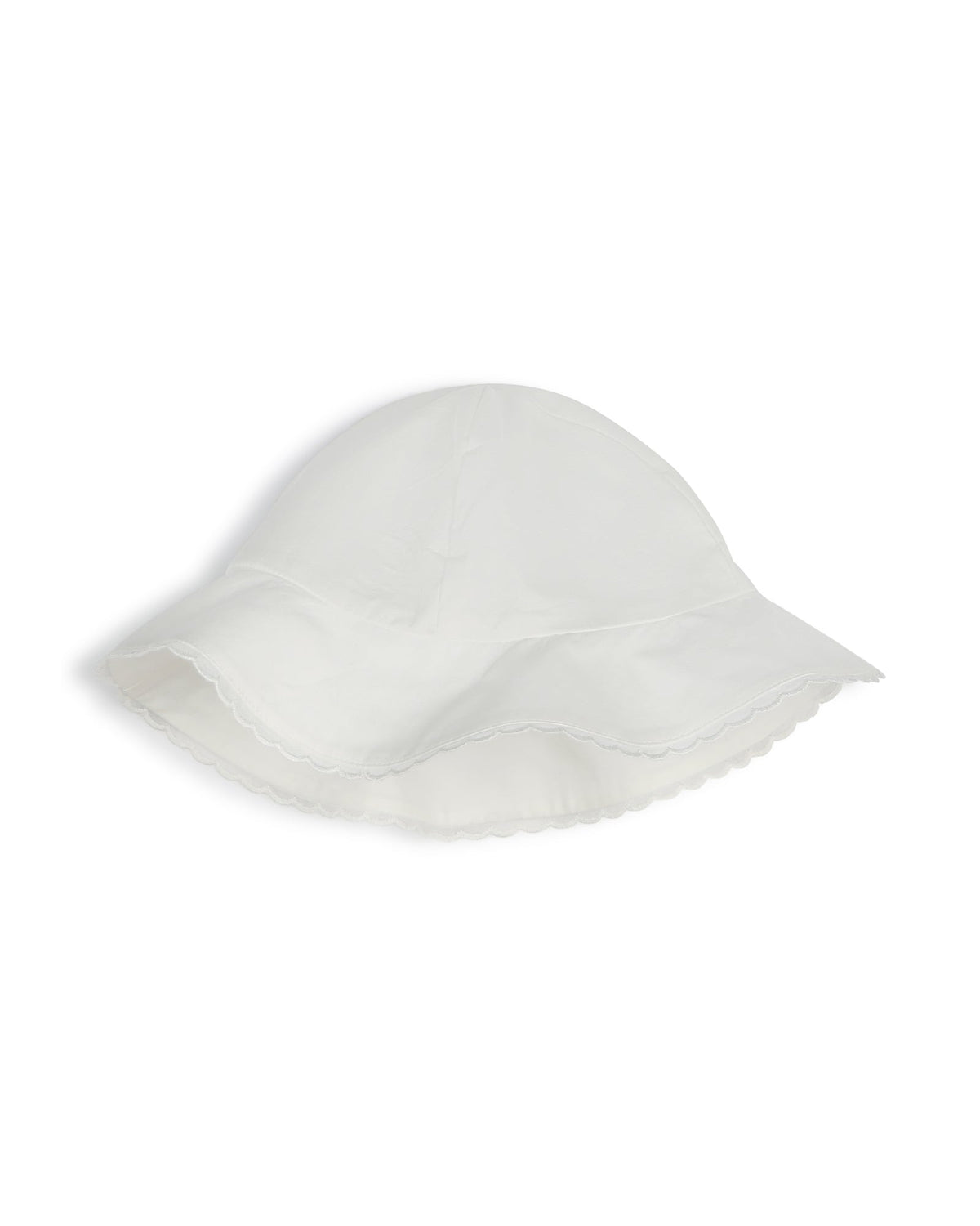 Chapeau à bordure brodée - Off White