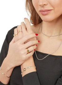 M'ama non M'ama 18K White Gold & Diamond Bracelet