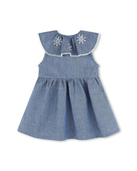 Robe sans manches - Chambray