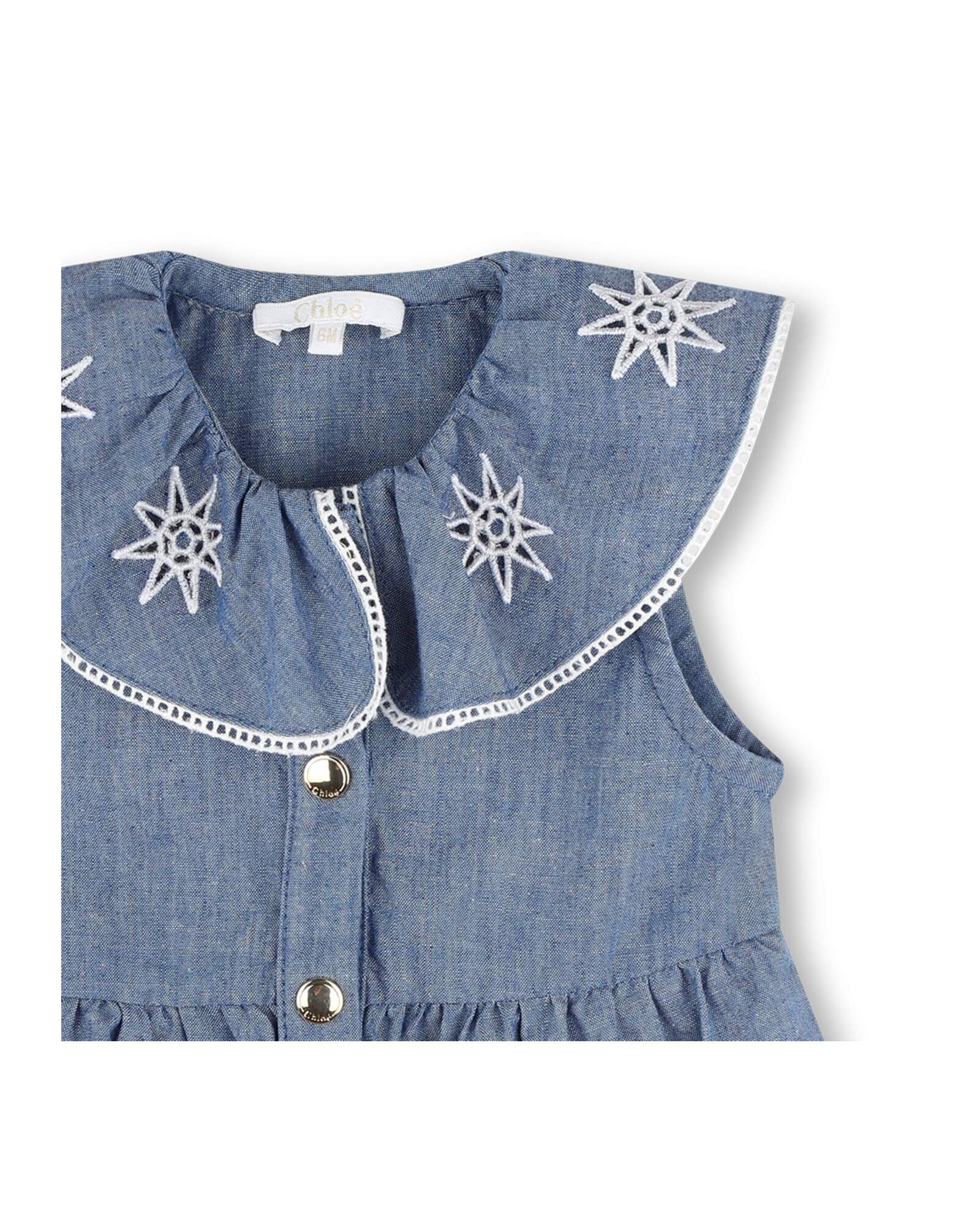 Robe sans manches - Chambray