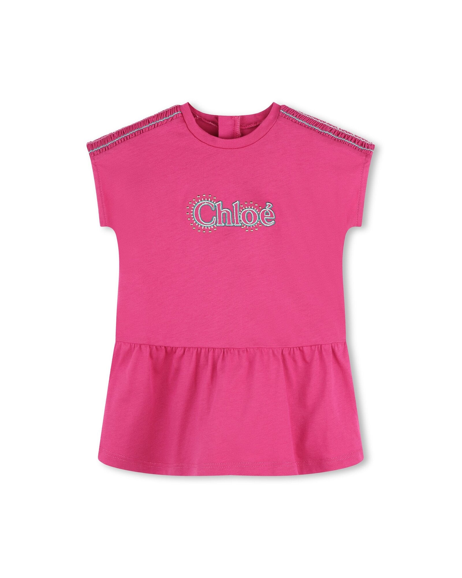 ROBE MANCHES COURTES