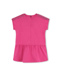 ROBE MANCHES COURTES