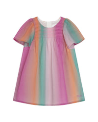 Robe à manches courtes - Multicolor