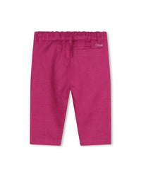 Pantalon en toile de lin - Peony