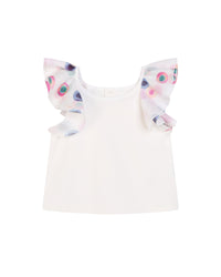 Cotton sleeveless T-shirt - Off White