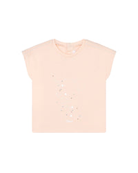 Sparkling short-sleeved T-shirt - Boudoir