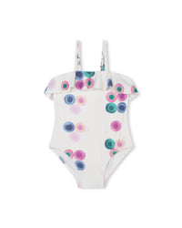 1-piece print swimming costume - Multicolor