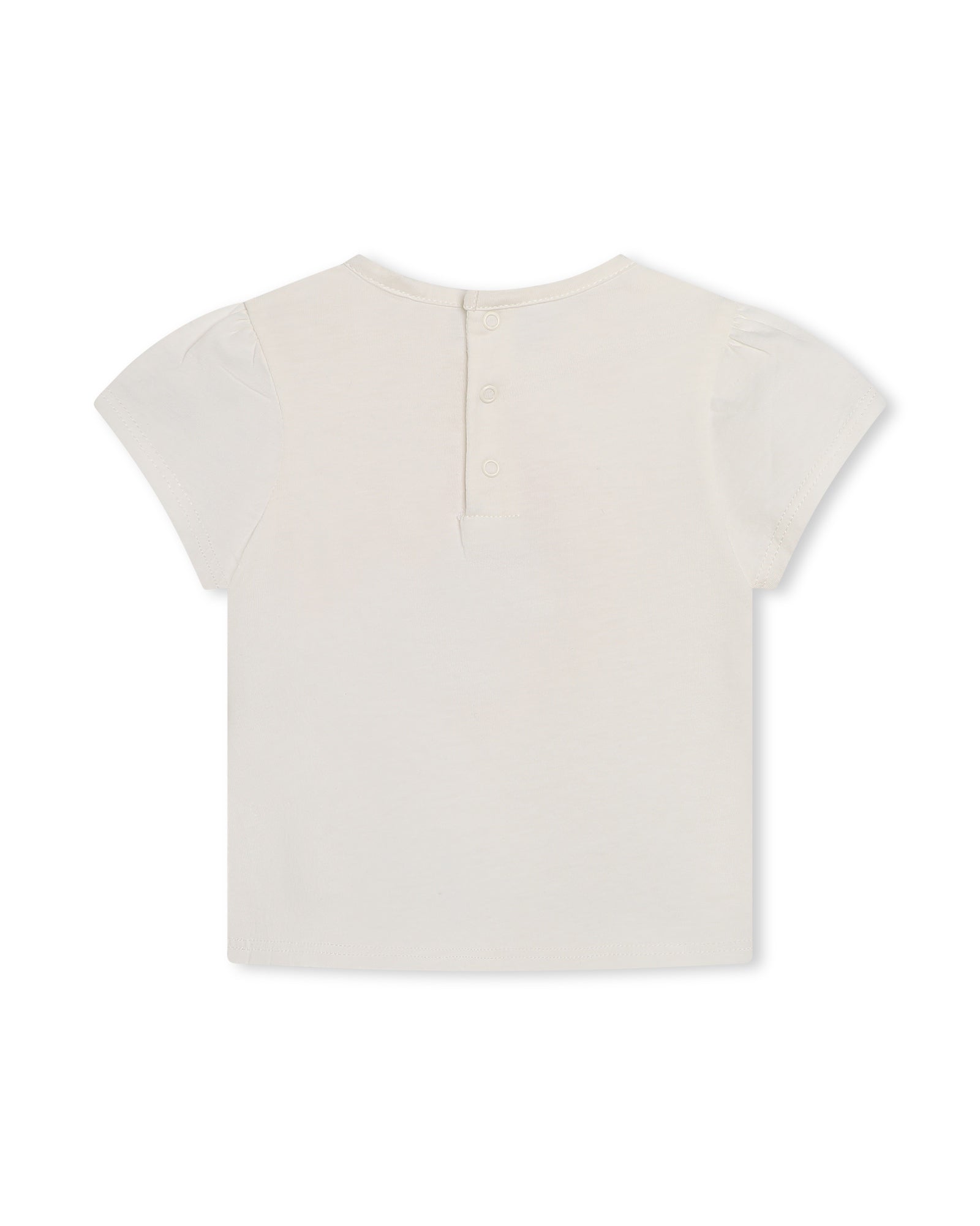 Ensemble t-shirt et short en lin - Blanc Rose