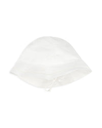 Ensemble robe de cérémonie et chapeau - Offwhite
