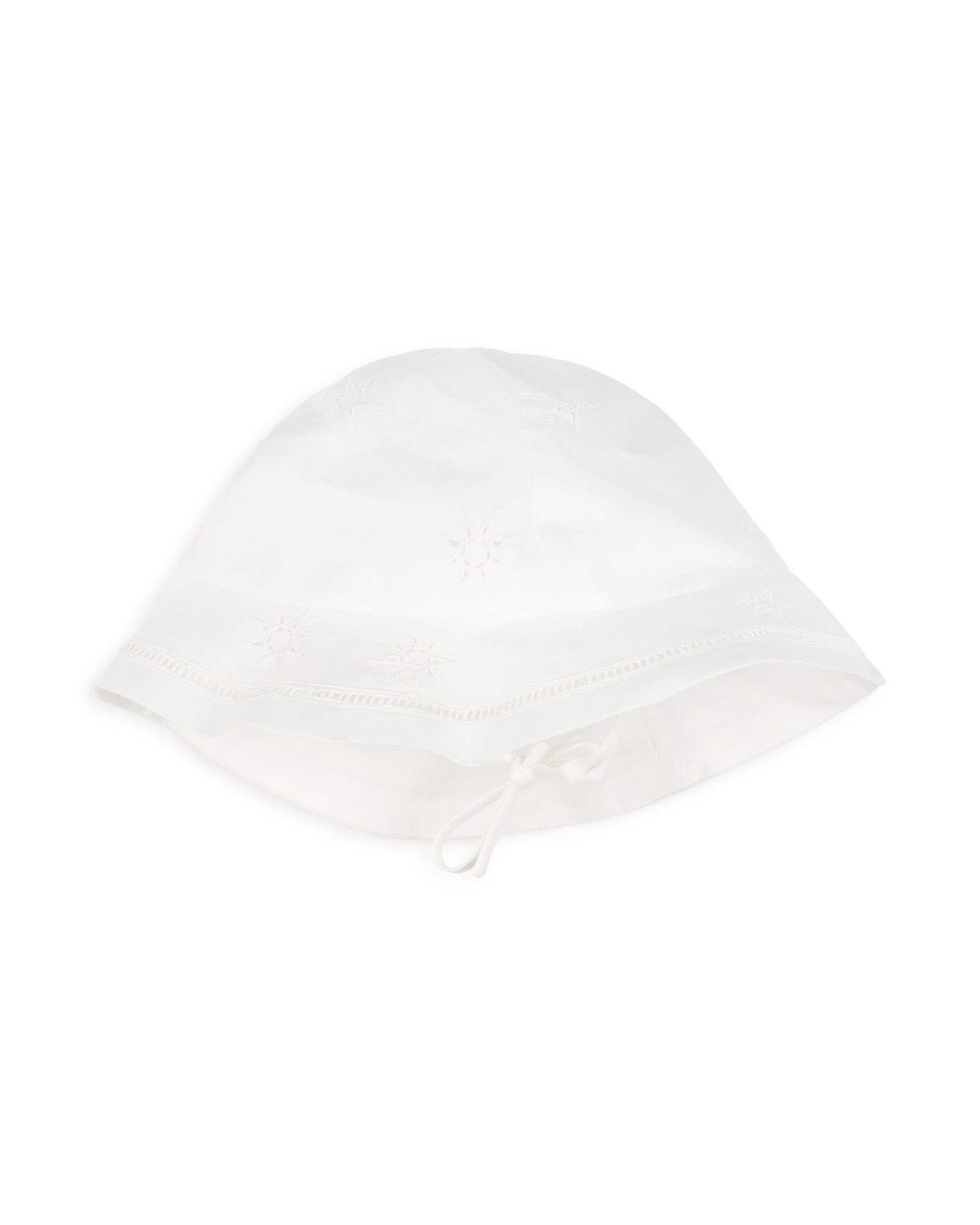 Ensemble robe de cérémonie et chapeau - Offwhite