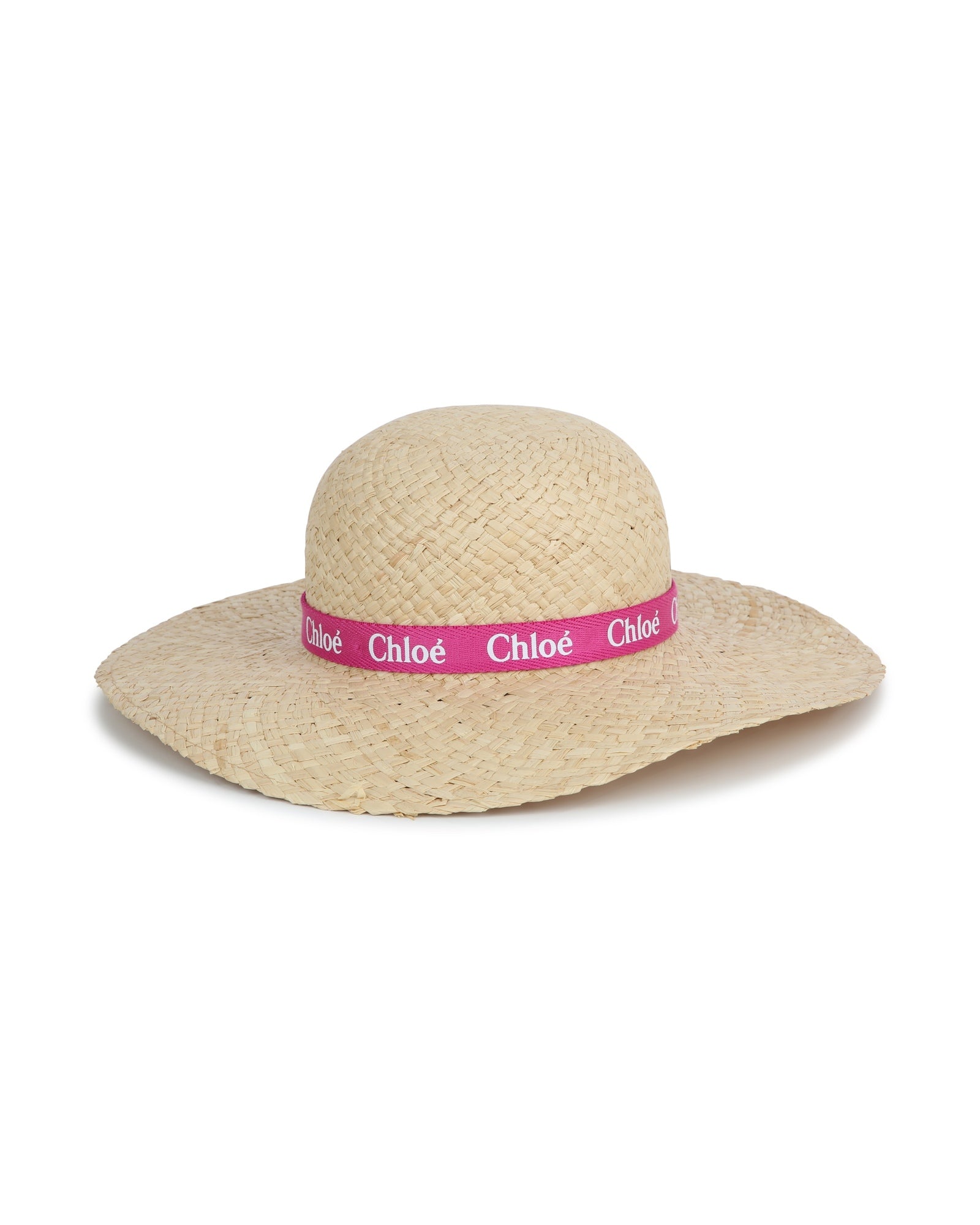 Raffia cape - Pink White