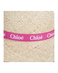 Raffia cape - Pink White
