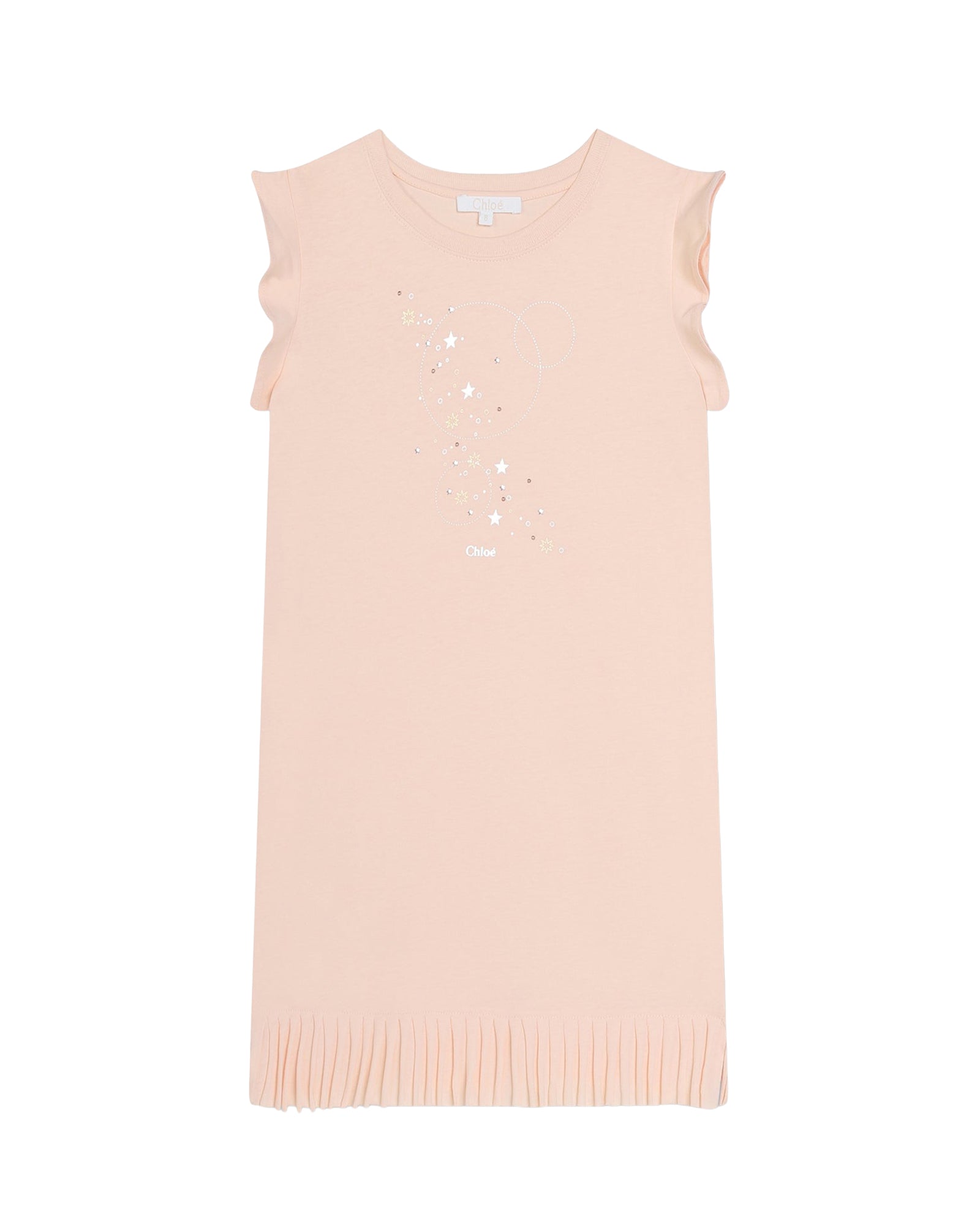 ROBE MANCHES COURTES
