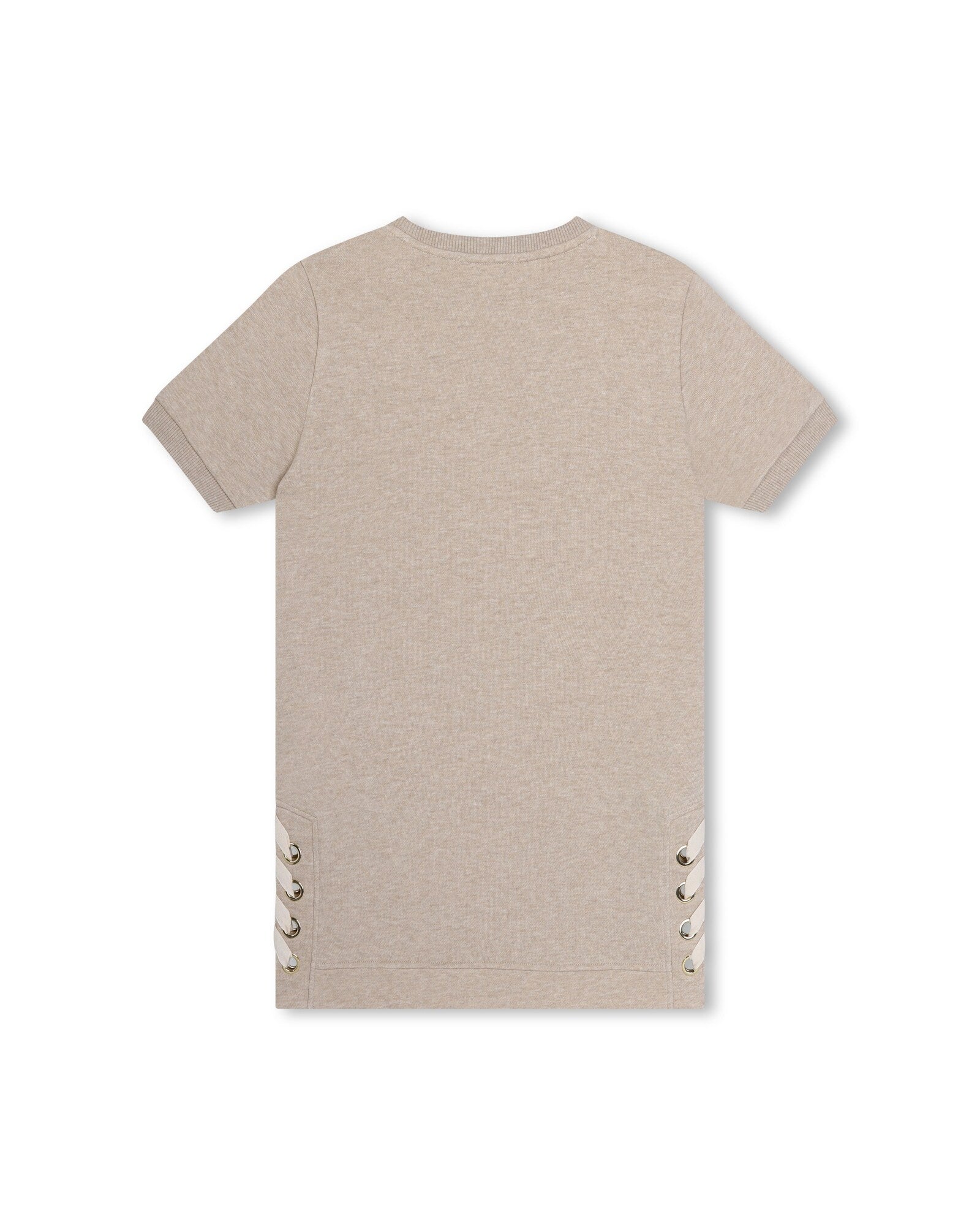 Robe à manches courtes - Beige Foncé
