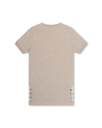 ROBE MANCHES COURTES